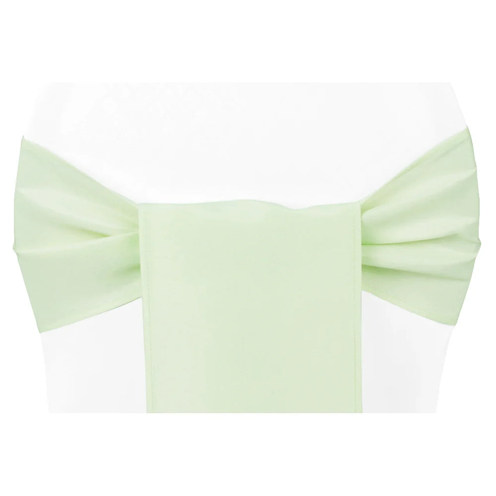 Sage Green - Polyester Chair Sash/Tie Rental