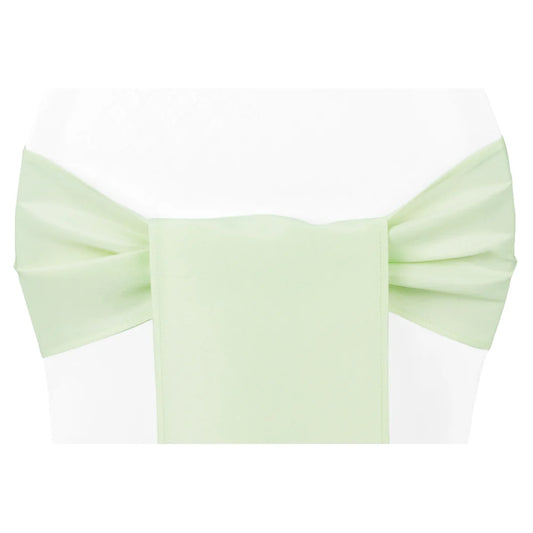 Sage Green - Polyester Chair Sash/Tie Rental