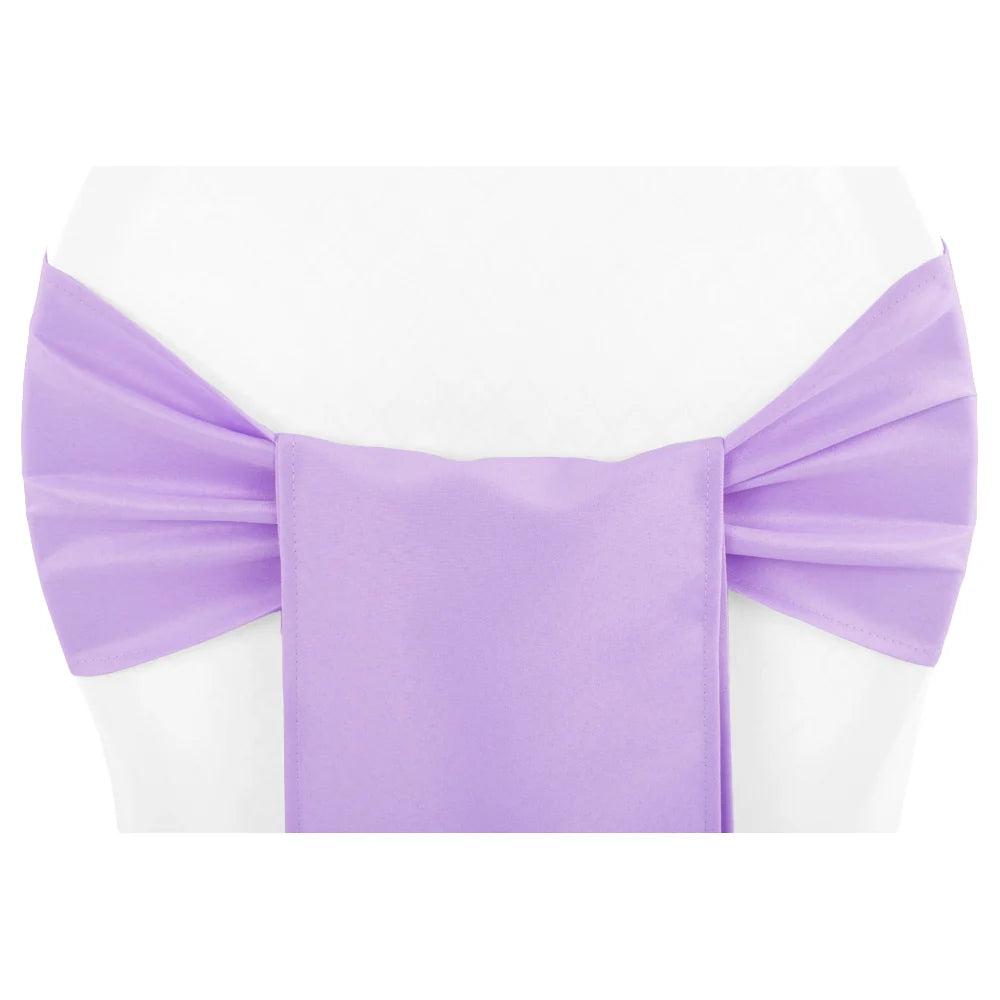 Lavender - Polyester Chair Sash/Tie Rental