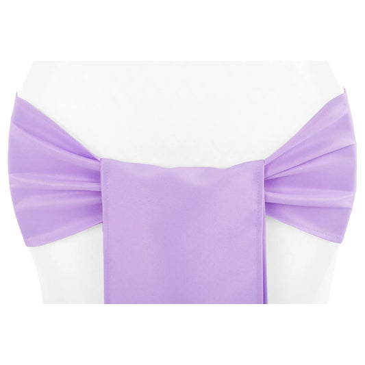 Lavender - Polyester Chair Sash/Tie Rental