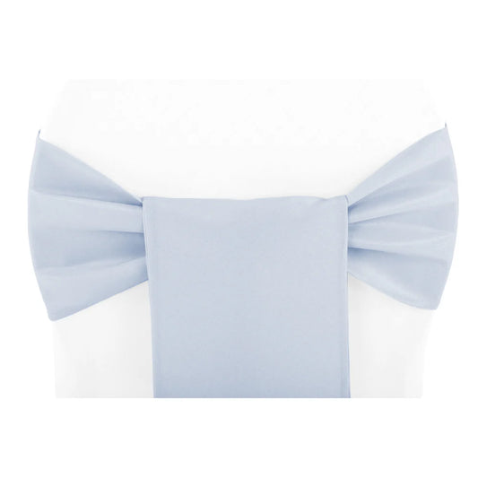 Dusty Blue - Polyester Chair Sash/Tie Rental