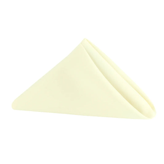 Ivory - Premium Polyester Napkin Rental
