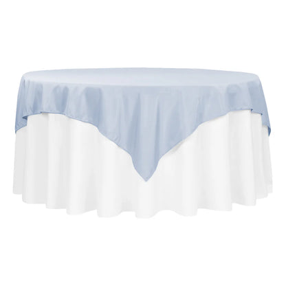Dusty Blue - Premium Polyester Square Overlay/Tablecloth